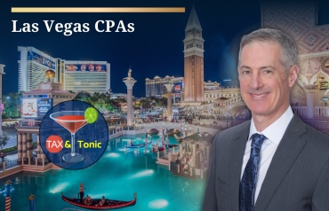 Gary meets with Las Vegas area CPAs and financial professionals to discuss the latest developments and trends in tax law for 