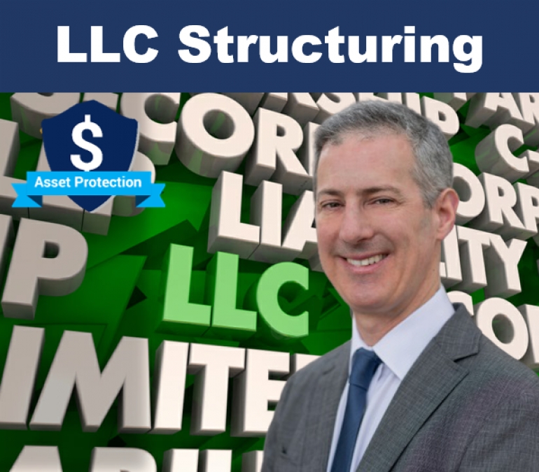Gary discusses the protective advantages offered by the modern LLC over other business entities in his latest seminar, &quot;LLC Structuring&quot; via Live National Webinar