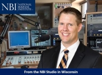 Brian heads into the recording studio in Eau Claire, Wisconsin with the National Business Institute where he presents on 