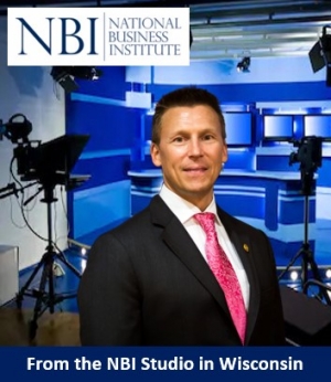 Eric heads into the recording studio in Eau Claire, Wisconsin with the National Business Institute where he presents on &quot;Using LLCs to Protect Assets&quot; (recorded for national distribution)