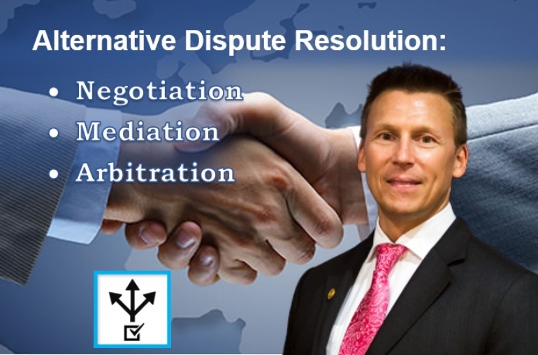 Eric discusses alternative methods of resolving legal disputes in his seminar, &quot;Alternative Dispute Resolution:  Negotiation, Mediation, and Arbitration&quot; via Live National Webinar