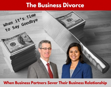 Gary and Kathryn discuss the issues that frequently arise when business partners decide to part ways, in their seminar &quot;The Business Divorce&quot; via Live National Webinar