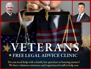 Eric will be back out at the Veterans Legal Advice Clinic hosted by the Seminole County Legal Aid Society, &quot;Seminole County Legal Aid Society&#039;s Veterans Free Legal Advice Clinic&quot; at Seminole County Central Library