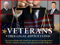 Eric will be back out at the Veterans Legal Advice Clinic hosted by the Seminole County Legal Aid Society, "Seminole County Legal Aid Society's Veterans Free Legal Advice Clinic" at Seminole County Central Library