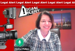Teresa explains the latest financial scams affecting older Floridians via National Video Broadcast