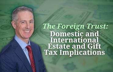 Gary presents on foreign trusts for tax planning, compliance, and creditor protection, in his seminar, 
