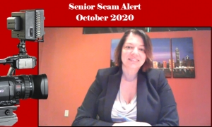 Teresa explains the latest in financial scams affecting older Floridians via National Video Broadcast