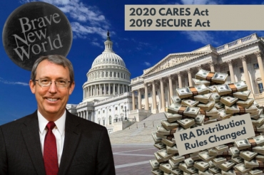 Thom deciphers recent rule updates for IRA distributions in his seminar &quot;Is Your IRA Ready for This Brave New World?&quot; via Live National Webinar