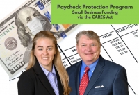 Paige and Skip provide businesses with crisis relief information in their seminar 